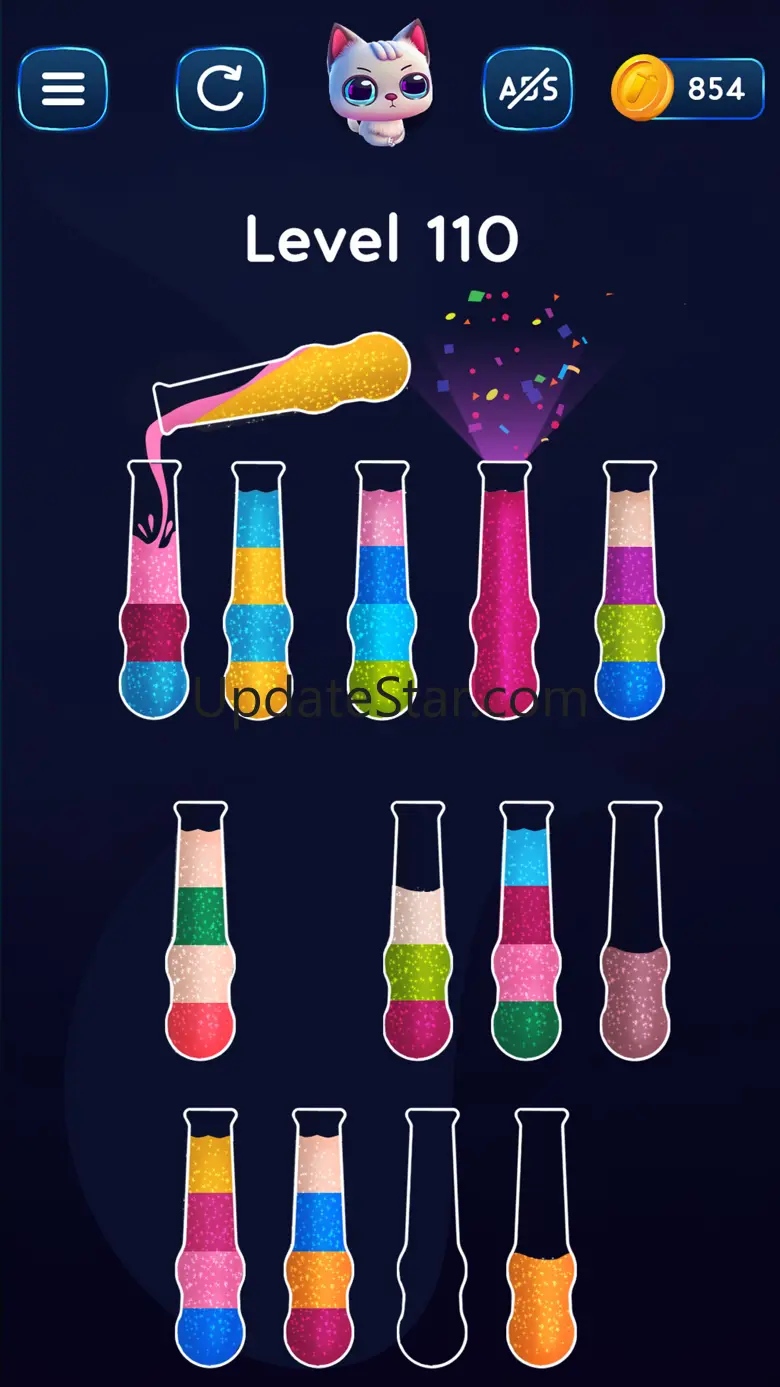Water Color Sort Puzzle Game 21