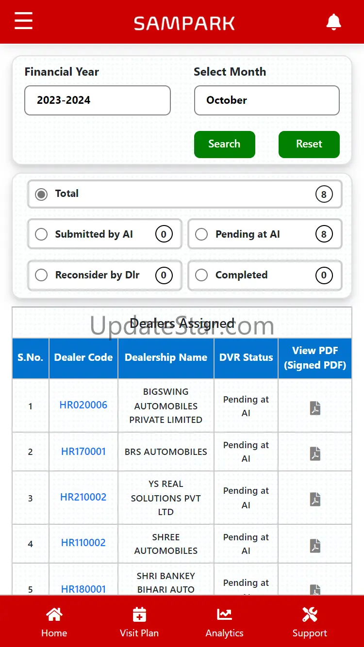 Honda Sampark App 1.0.6