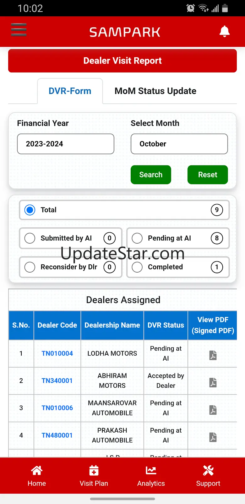 Honda Sampark App 1.0.6