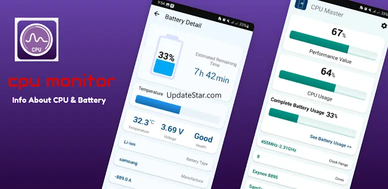 Phone CPU Monitor & Battery 1.0.7