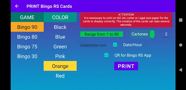 Bingo RS Cards 1.2.9