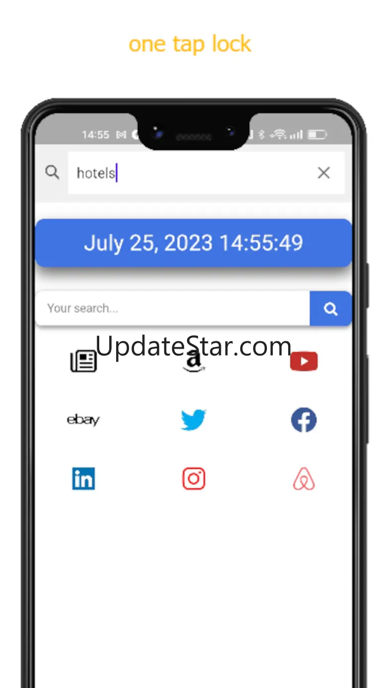 Unlock and browse 2.1.lockscreen