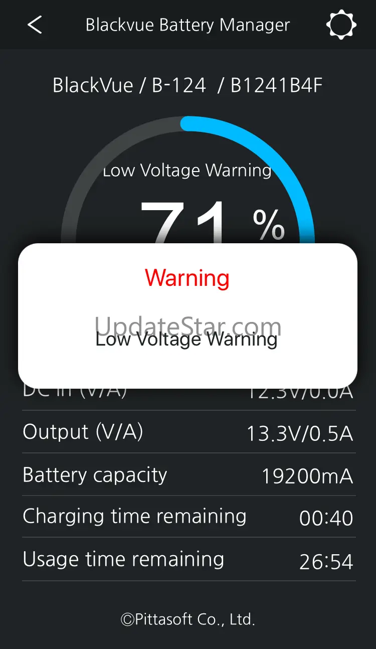 BlackVue Battery 1.08
