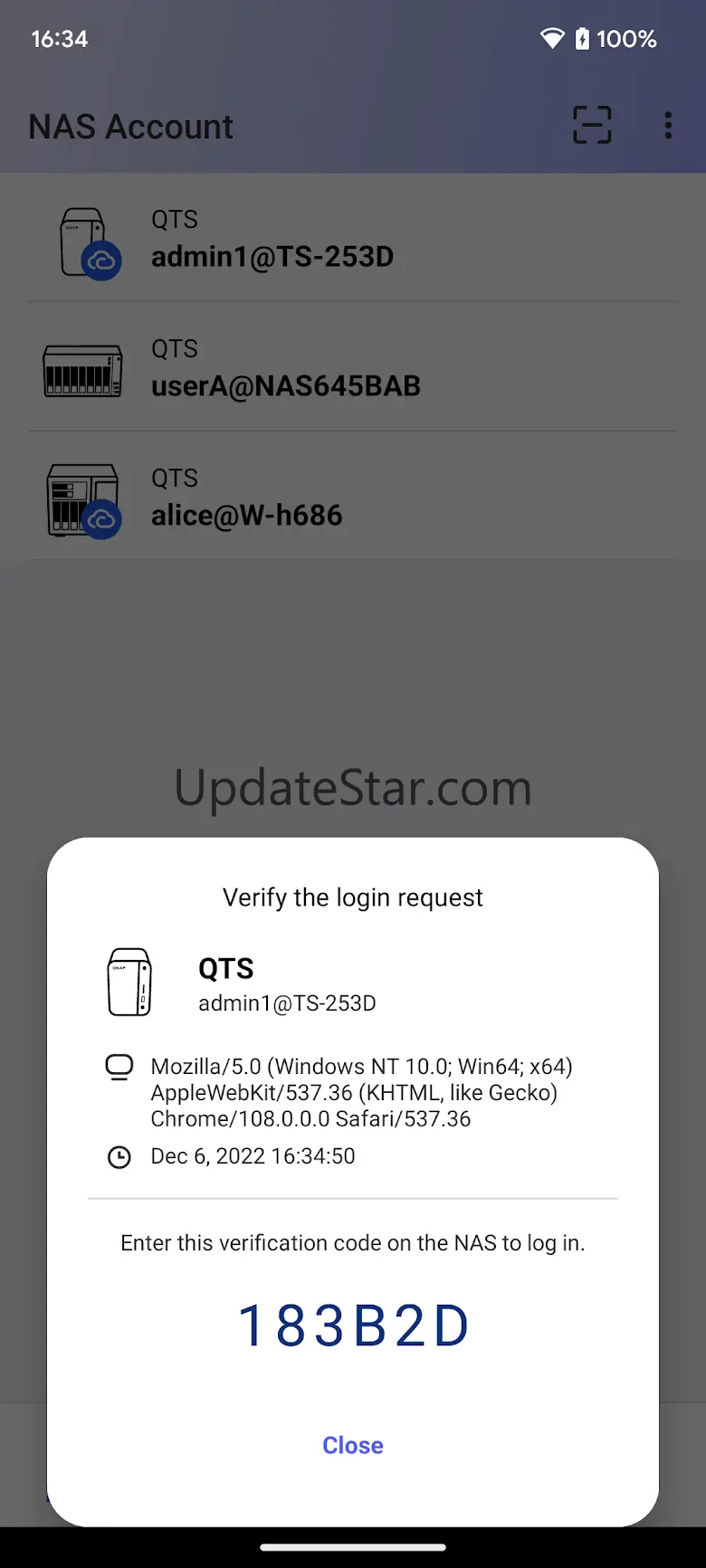 QNAP Authenticator 1.2.1