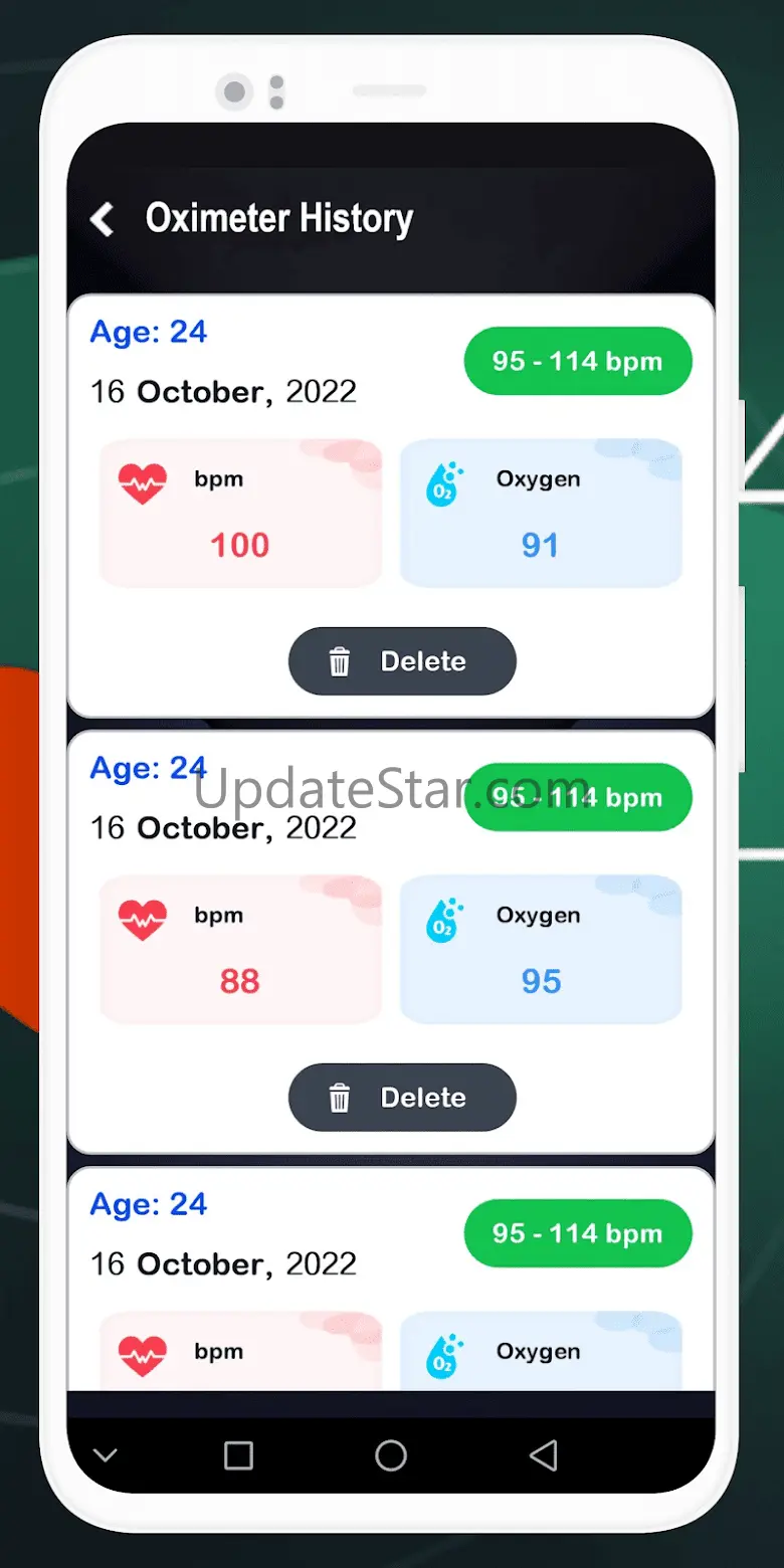 Pulse Oximeter Rate Tracker 1.24.09