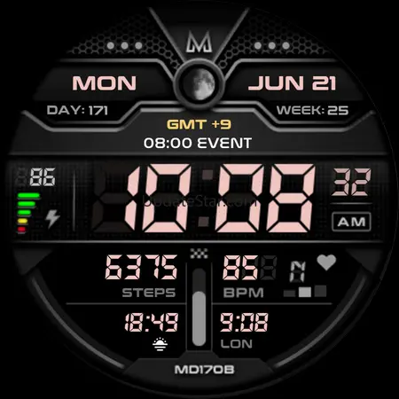 MD170B: Digital watch face 9.0.8