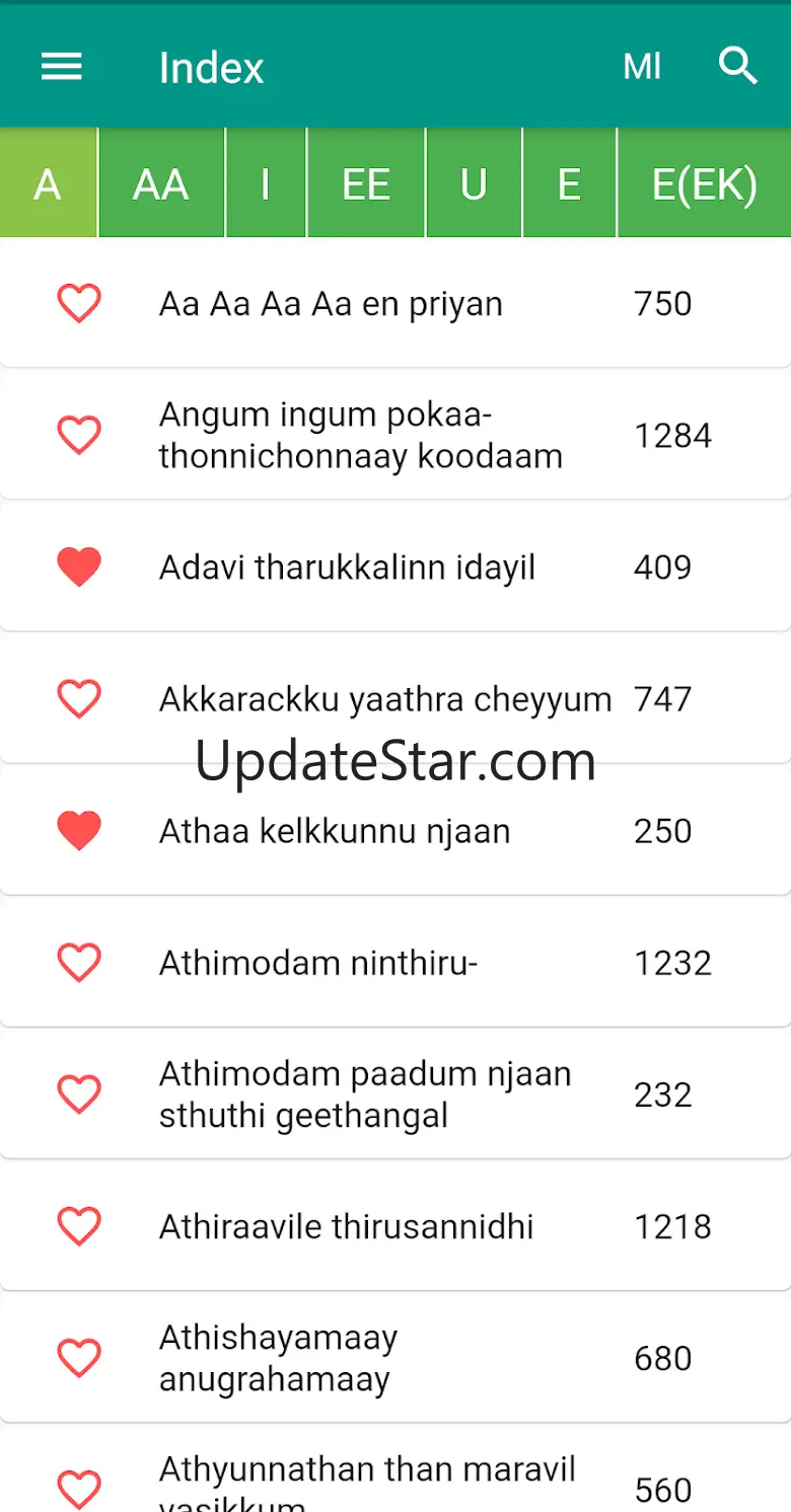 Athmeeya Geethangal 1.1