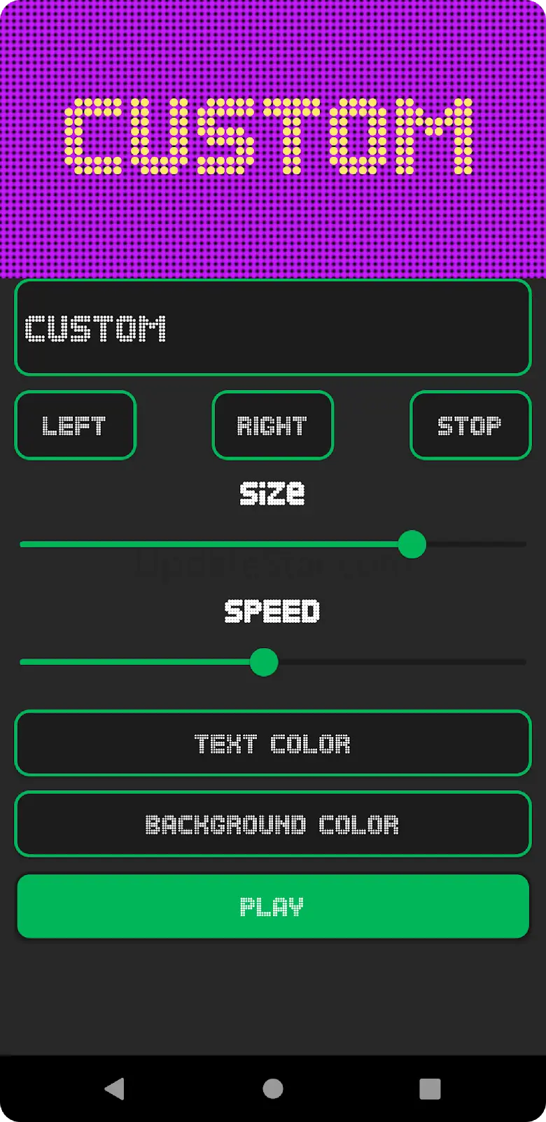 LED Neon Board- Scrolling Text 1.0.0.1