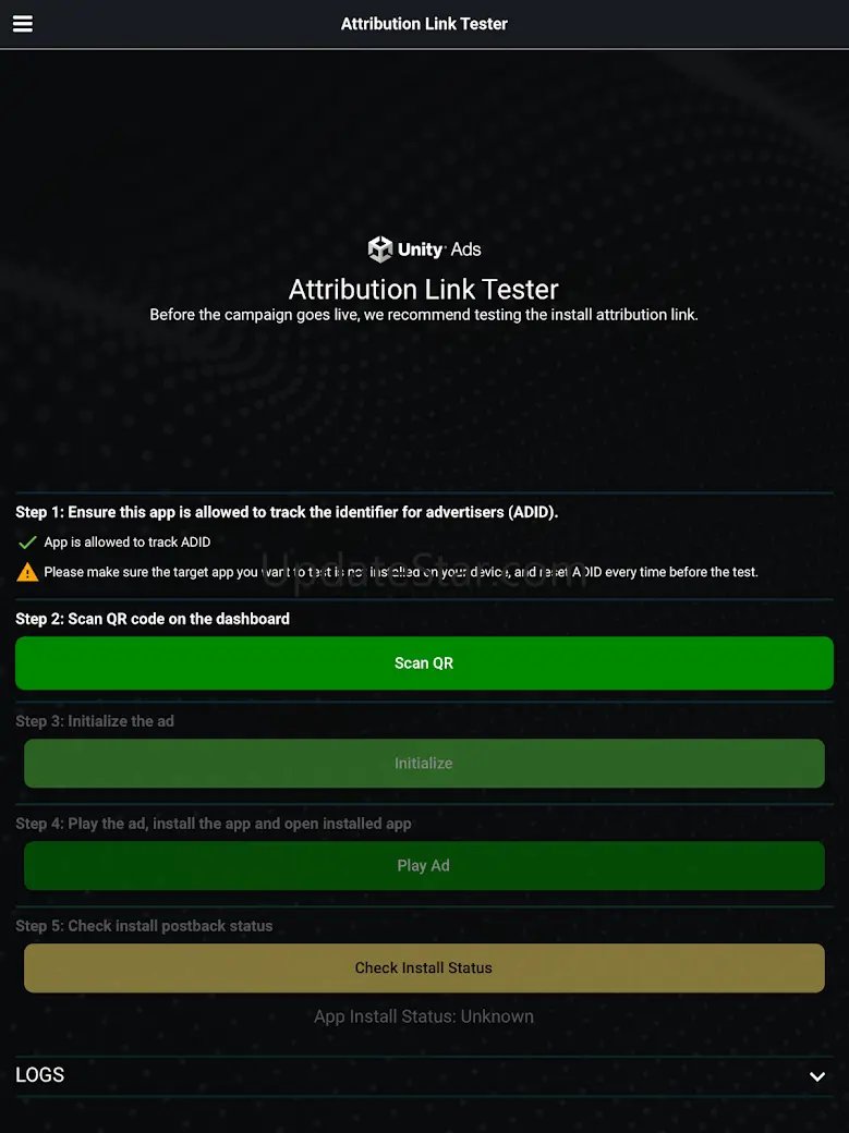 Ad Testing for Unity Ads 3.5.0