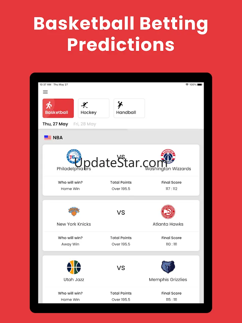 Sports Betting Predictions 1.0.6