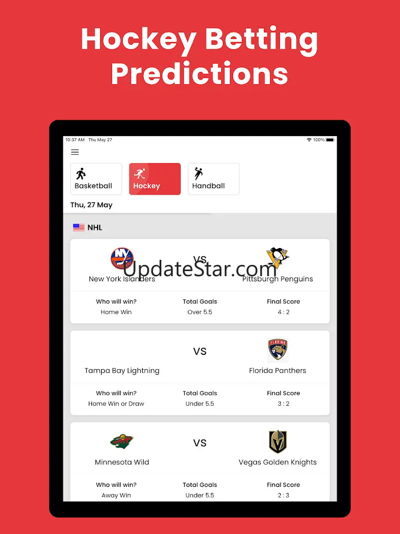 Sports Betting Predictions 1.0.6