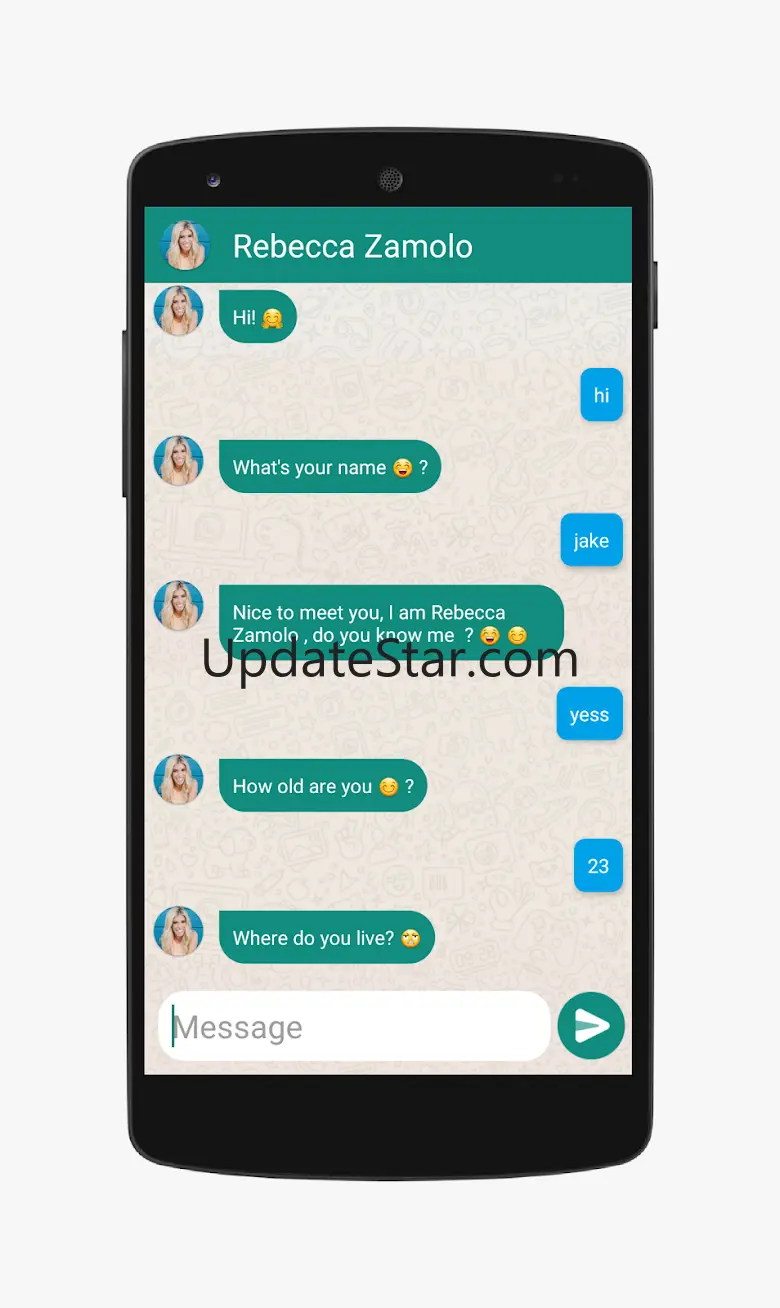 Rebecca Zamolo Fake Call Video 1.8