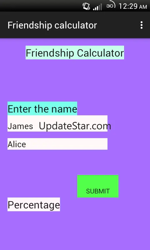 Friendship Calculator 1.1