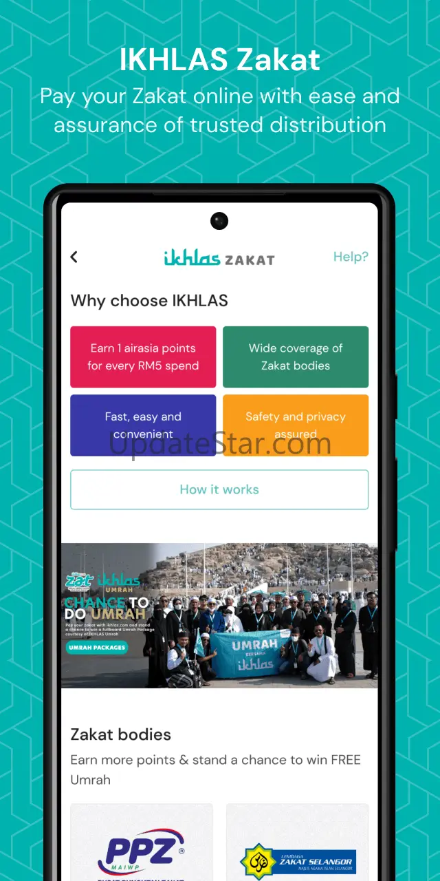 IKHLAS-Prayer, Qibla & Sadaqah 1.68.4