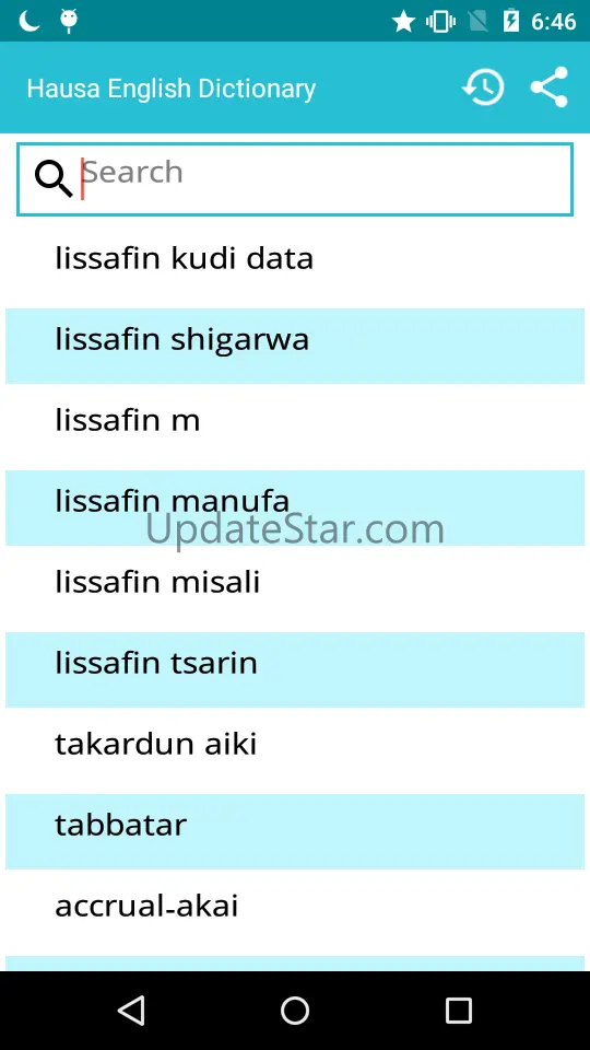 Hausa To English Dictionary 1.5
