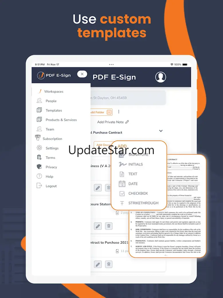 PDFEsign.com PDF E-Sign 102.14