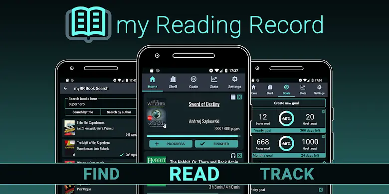 my Reading Record Book Log v2.6.1