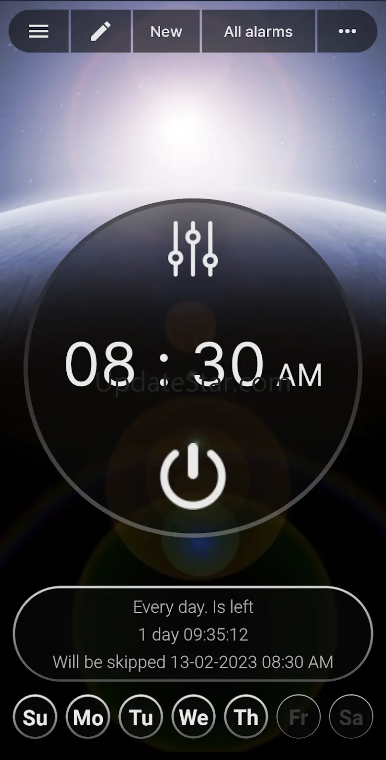 My alarm clock.  All in one. 0.524