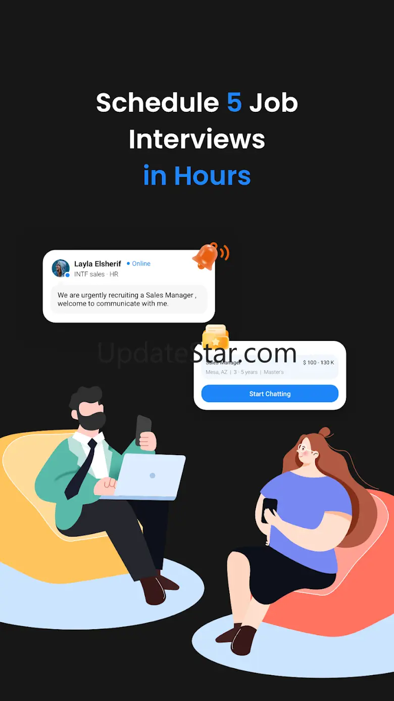 Hirey: Chat-Based Job App 1.4.0