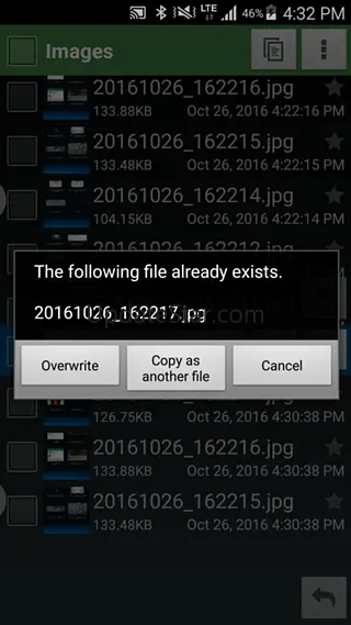 Copy & paste files easily - CP 2.2.6