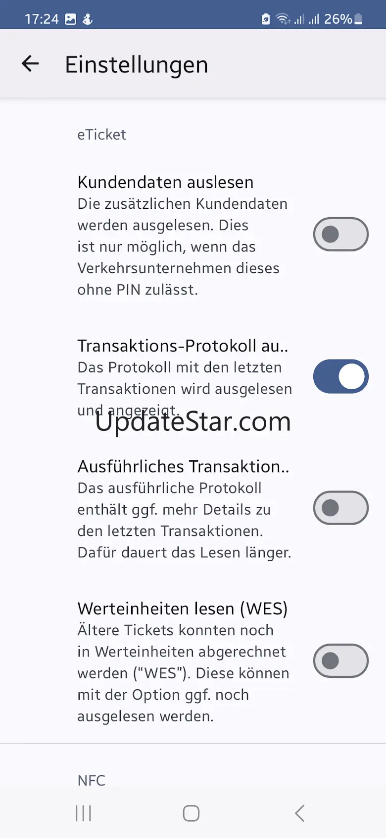 eTicket Leser 2.33.0