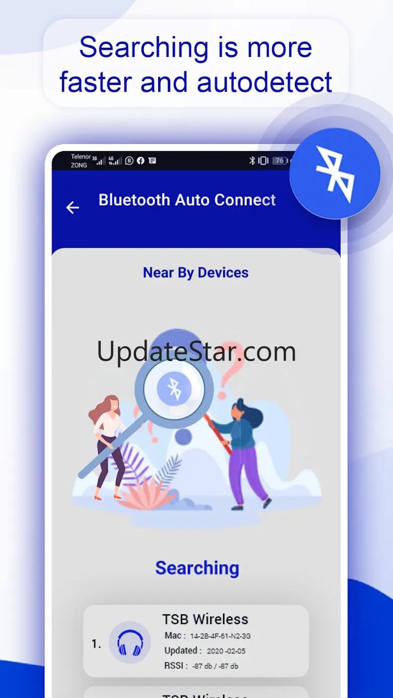 Bluetooth Auto Connect: Pair 2.2.3