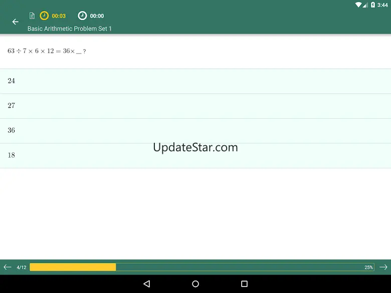 Basic Arithmetic Practice 1.8.8
