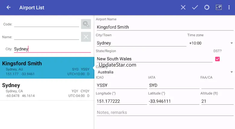 intelliPilot - Pilot LogBook 0.8.3
