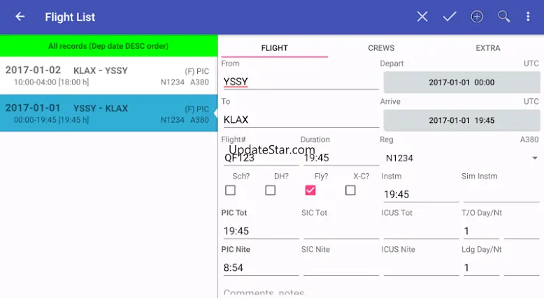 intelliPilot - Pilot LogBook 0.8.3