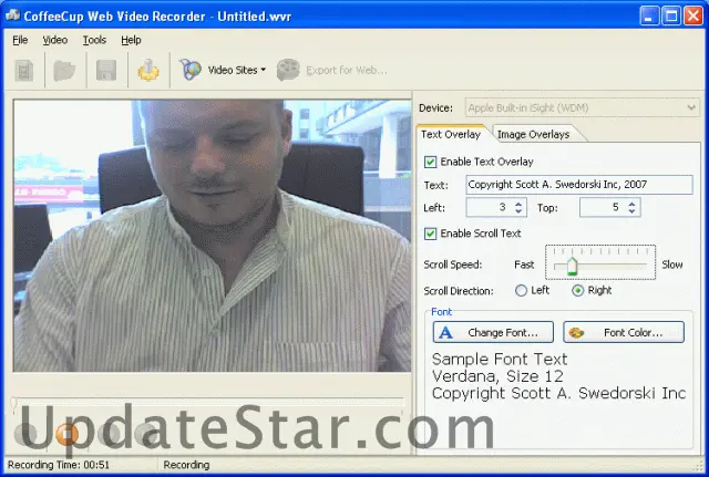 CoffeeCup Web Video Recorder 3.0