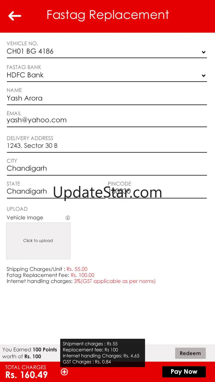 SNS FasTag 1.0.21