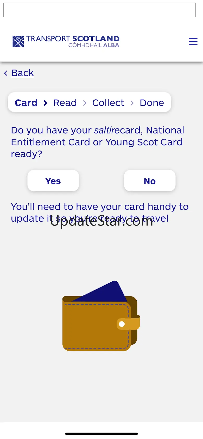 Transport Scot Pass Collect 1.30.7