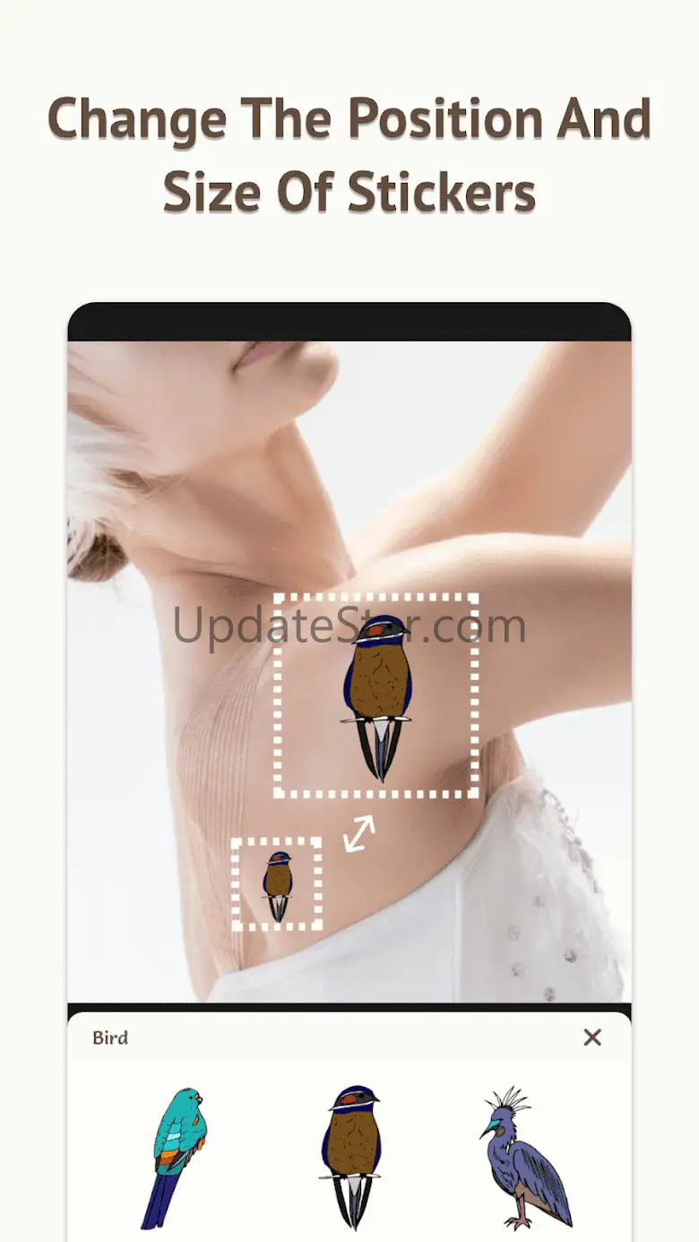 Tattoo my photo - Pic stickers 1.4