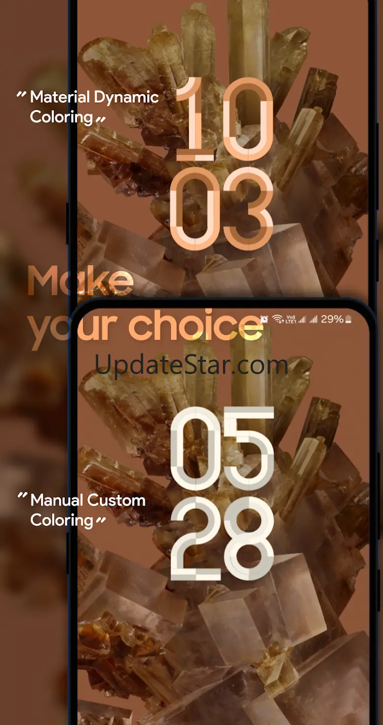 Android 15 Clock Widgets 3.6