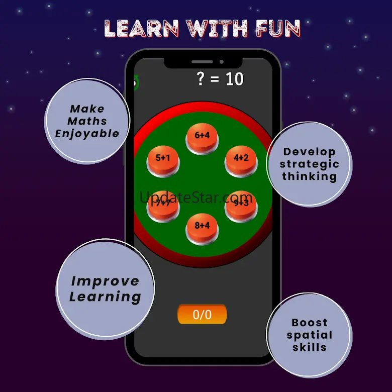 Hit The Numbers - Math games 8.0