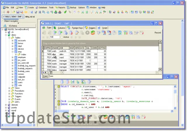 DreamCoder for MySQL Enterprise 4.4.2.5