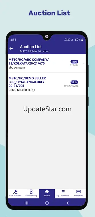 MSTC eAuction 2.0.7