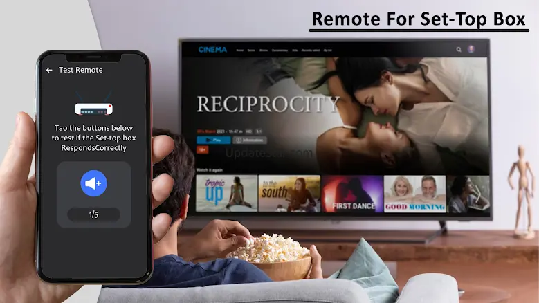 Remote For Set-Top Box 1.4