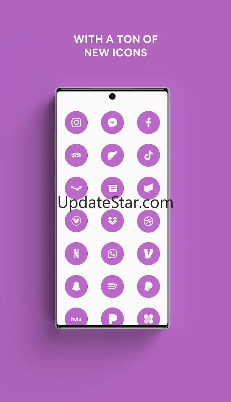 Lavender - A Flatcon Icon Pack 3.8