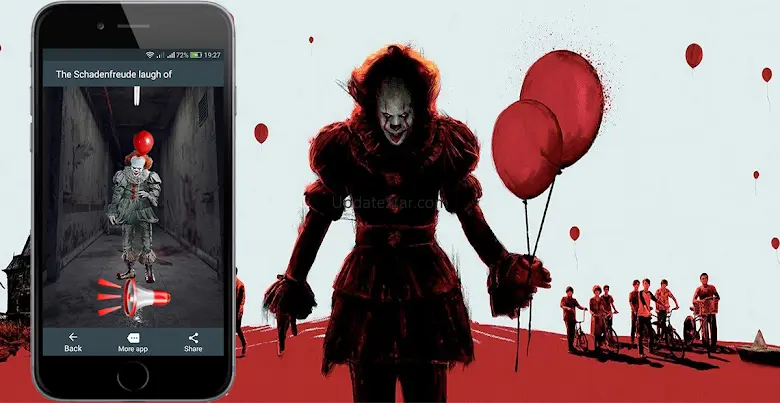 Pennywise sounds horror it 2.0