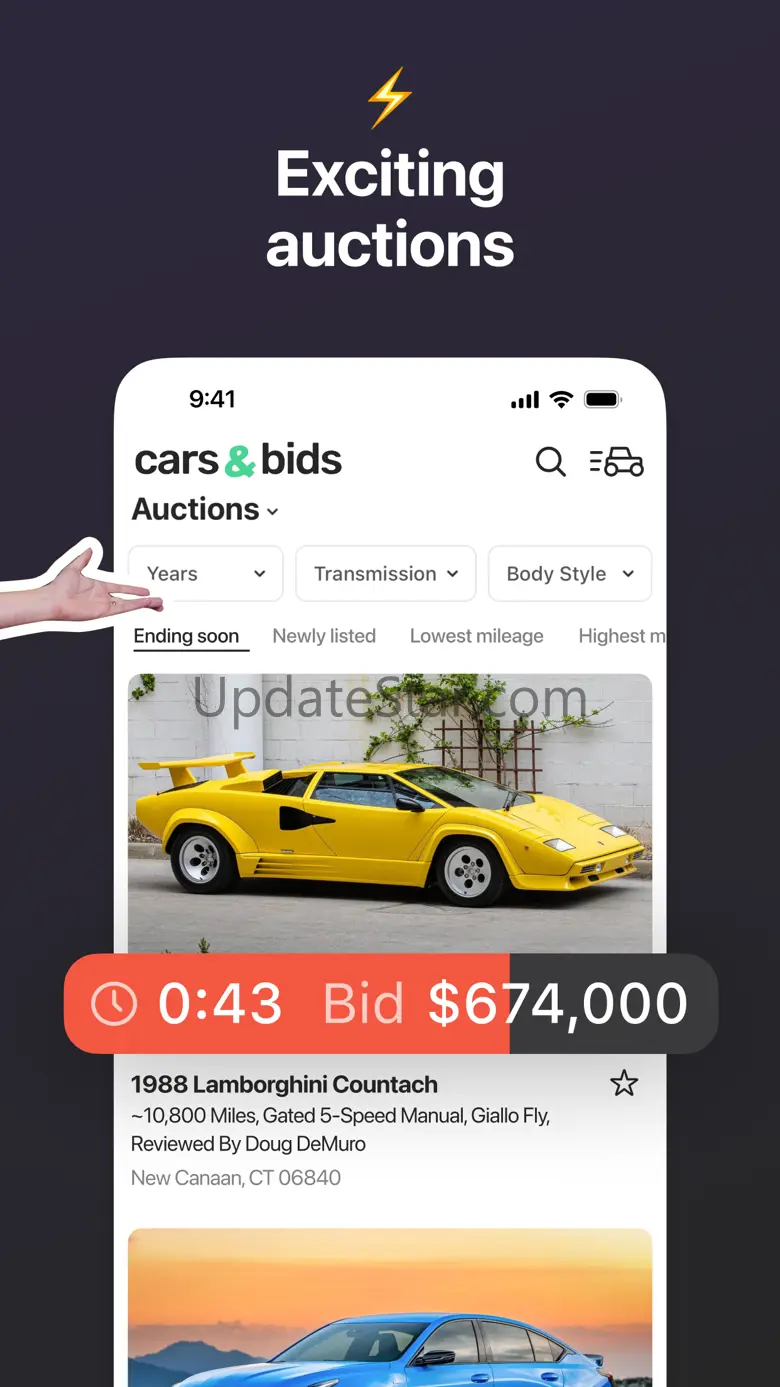 Cars & Bids Auctions 1.10