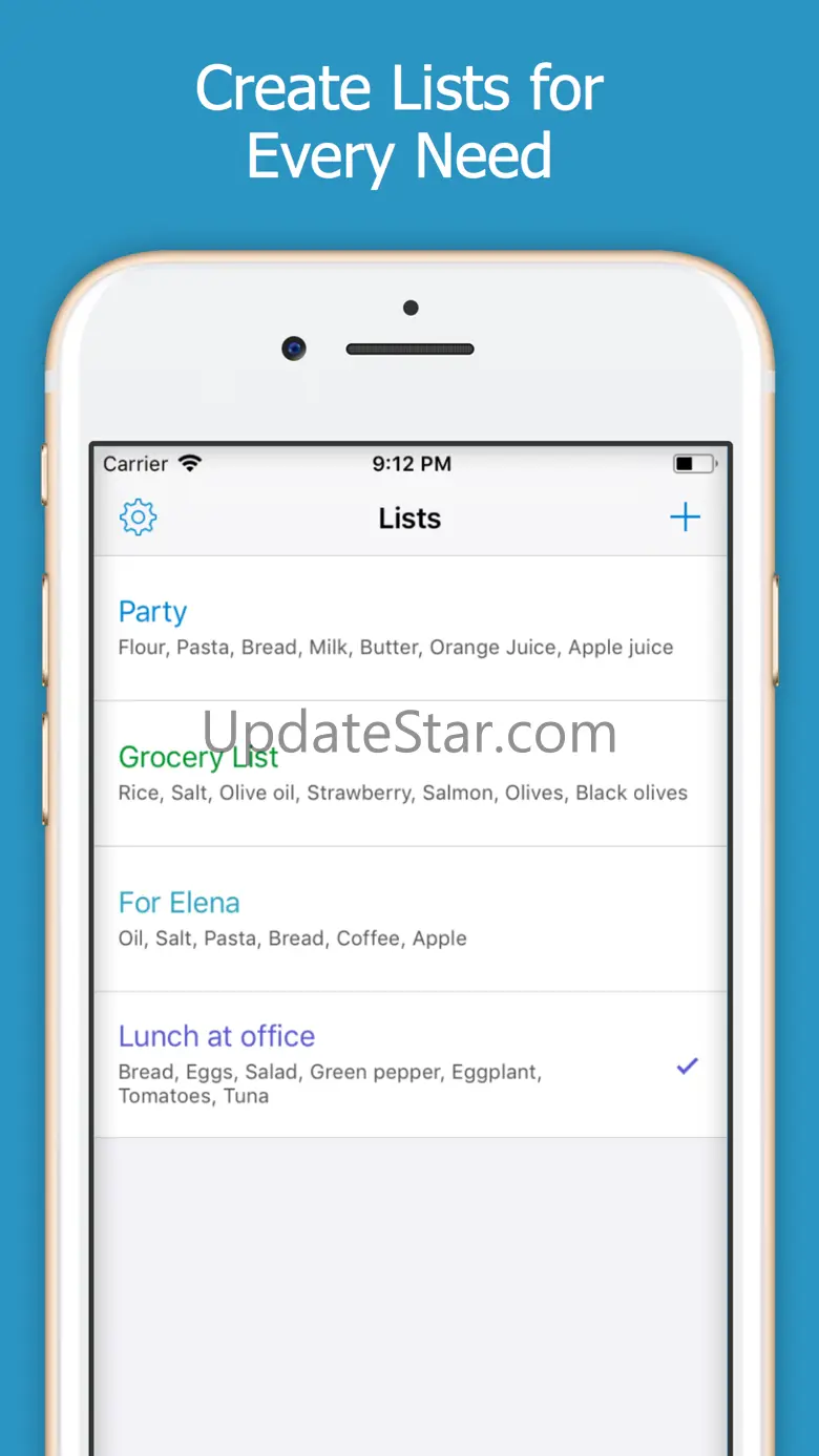 Shoppylist Grocery List 11.1