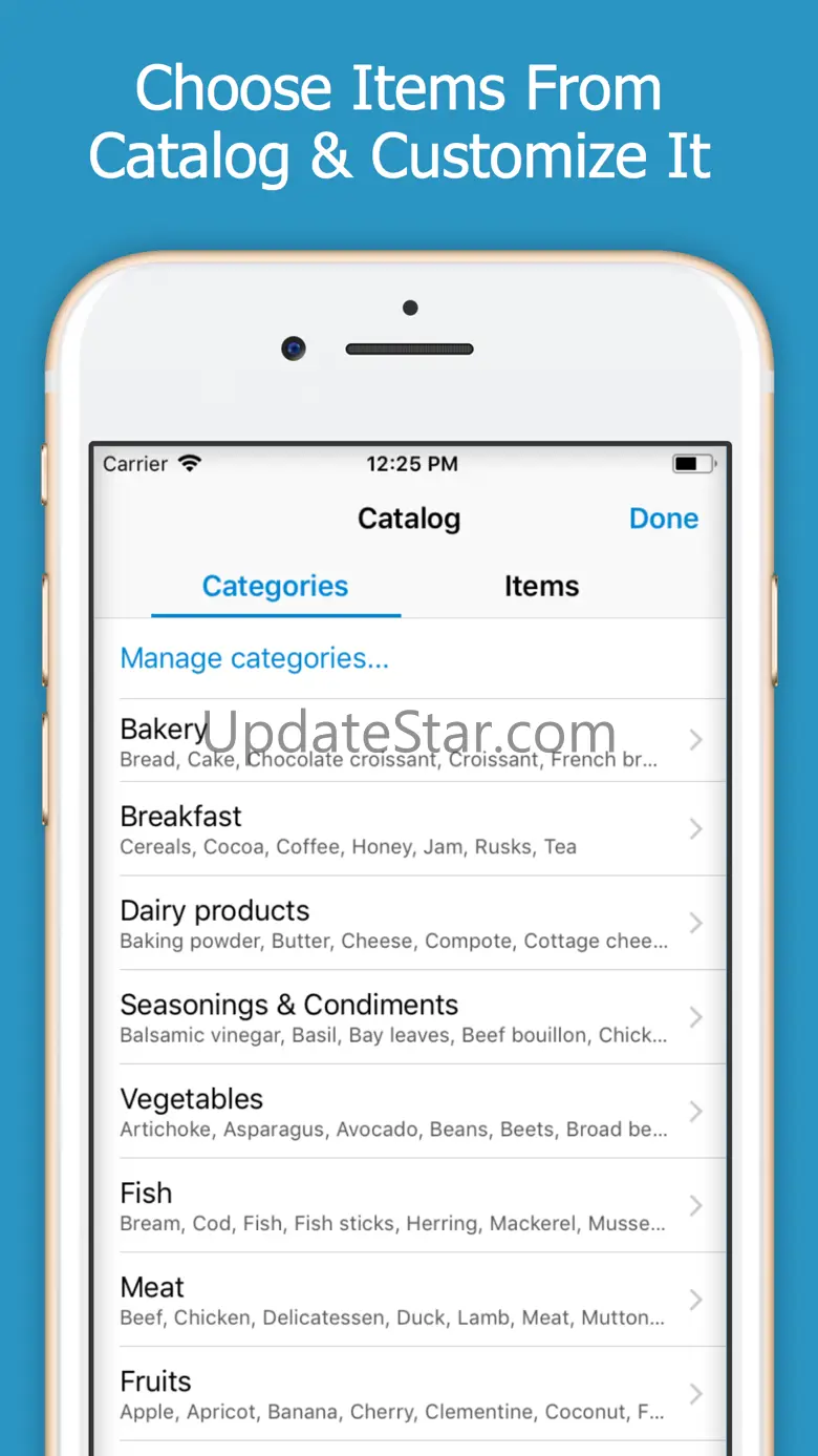 Shoppylist Grocery List 11.1