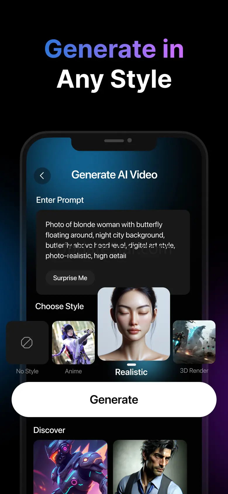 AI Video Maker, Effects: Videa 1.2.2