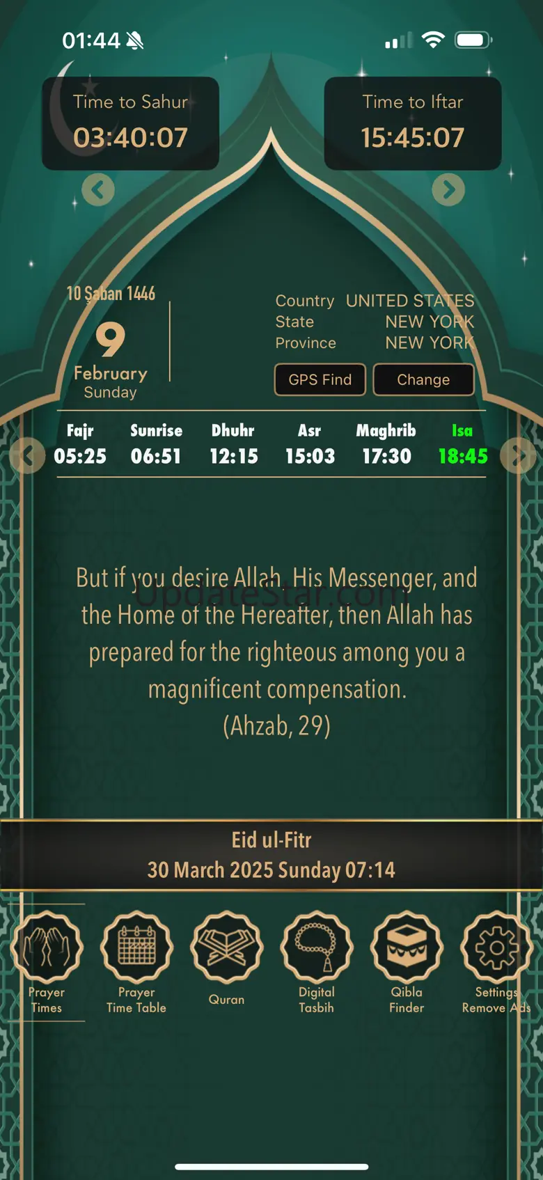 Muslim Prayer Quran And Dhikr 1.32