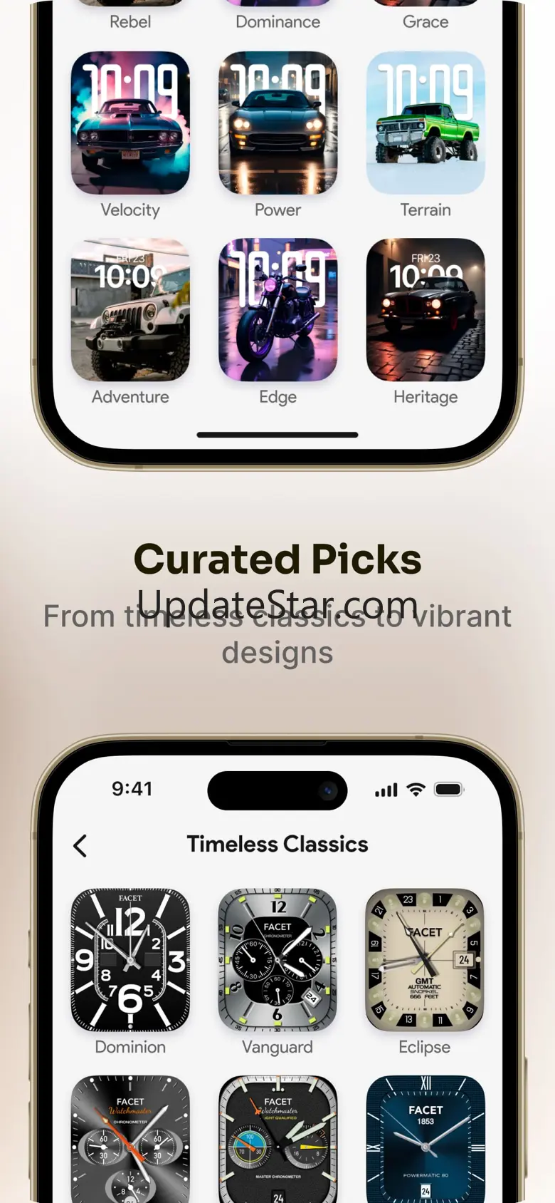 Watch Faces Wallpapers — Facet 1.0.4