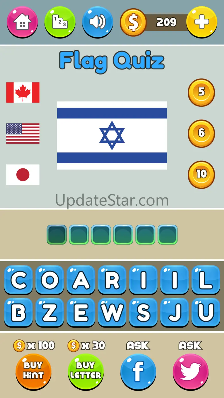 Flag Quiz 2025 - Word Games 2.2