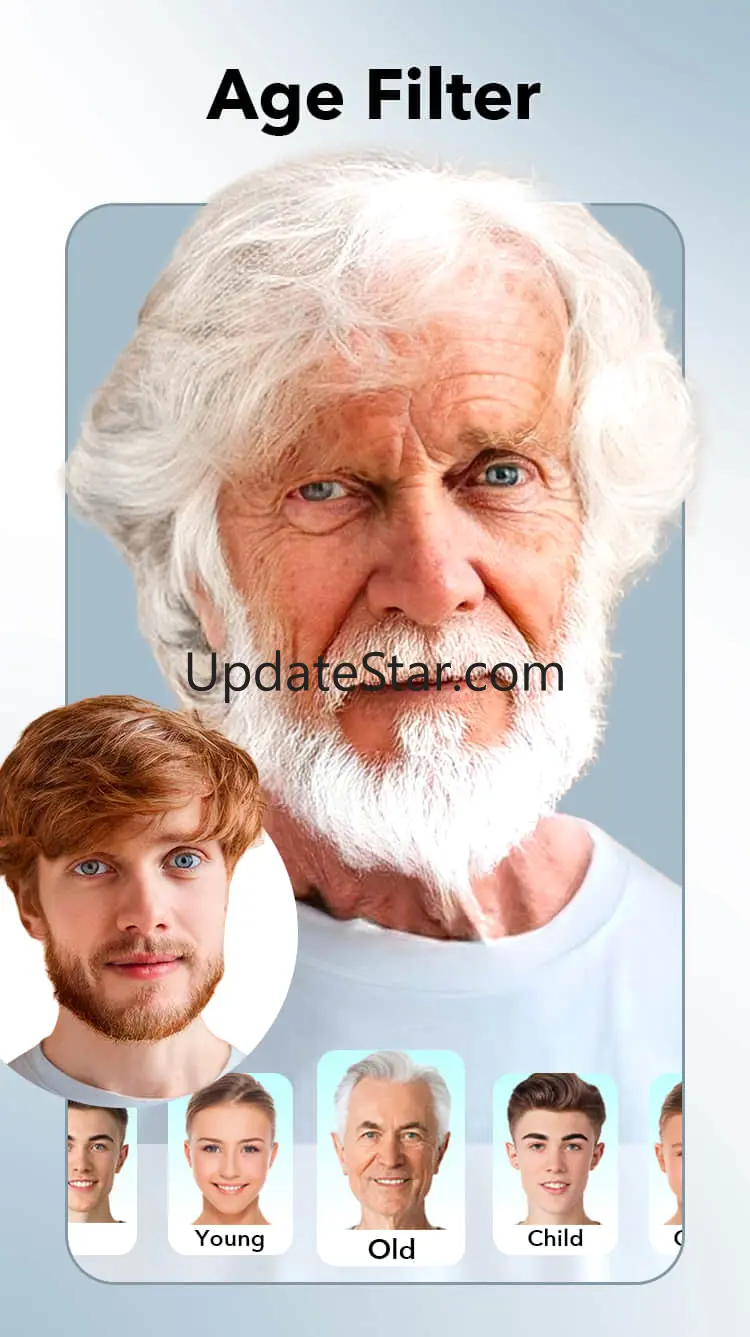 FacePic Face Editor, Hair, Age 2.4.0