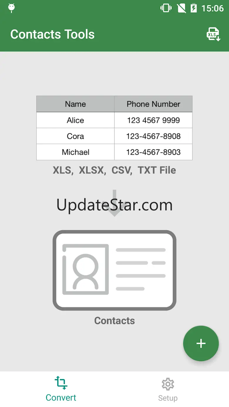 Contacts Tools - Excel to VCF 1.7.8