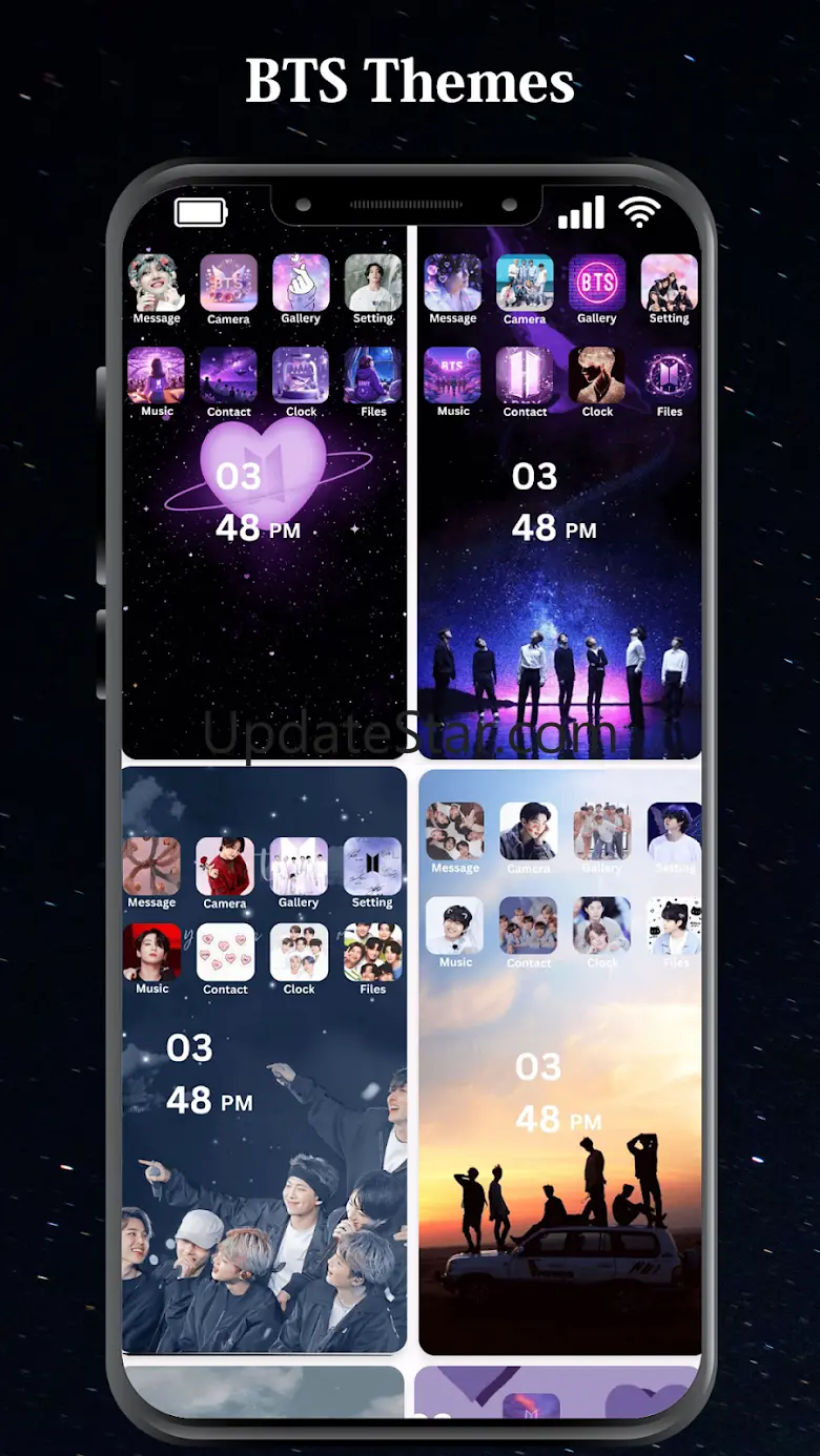 BTS Wallpaper Theme App Icons 1.0